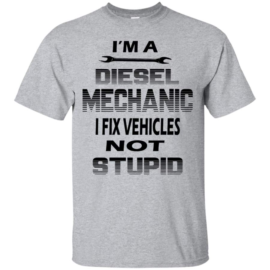 AGR Diesel Mechanics Uniform T Shirt Diesel Tech Shirt(Black)