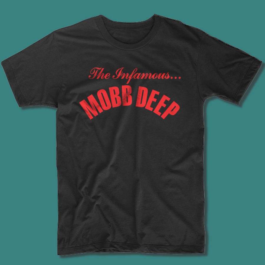 The Infamous Mobb Deep Red Logo Men’S T Shirt