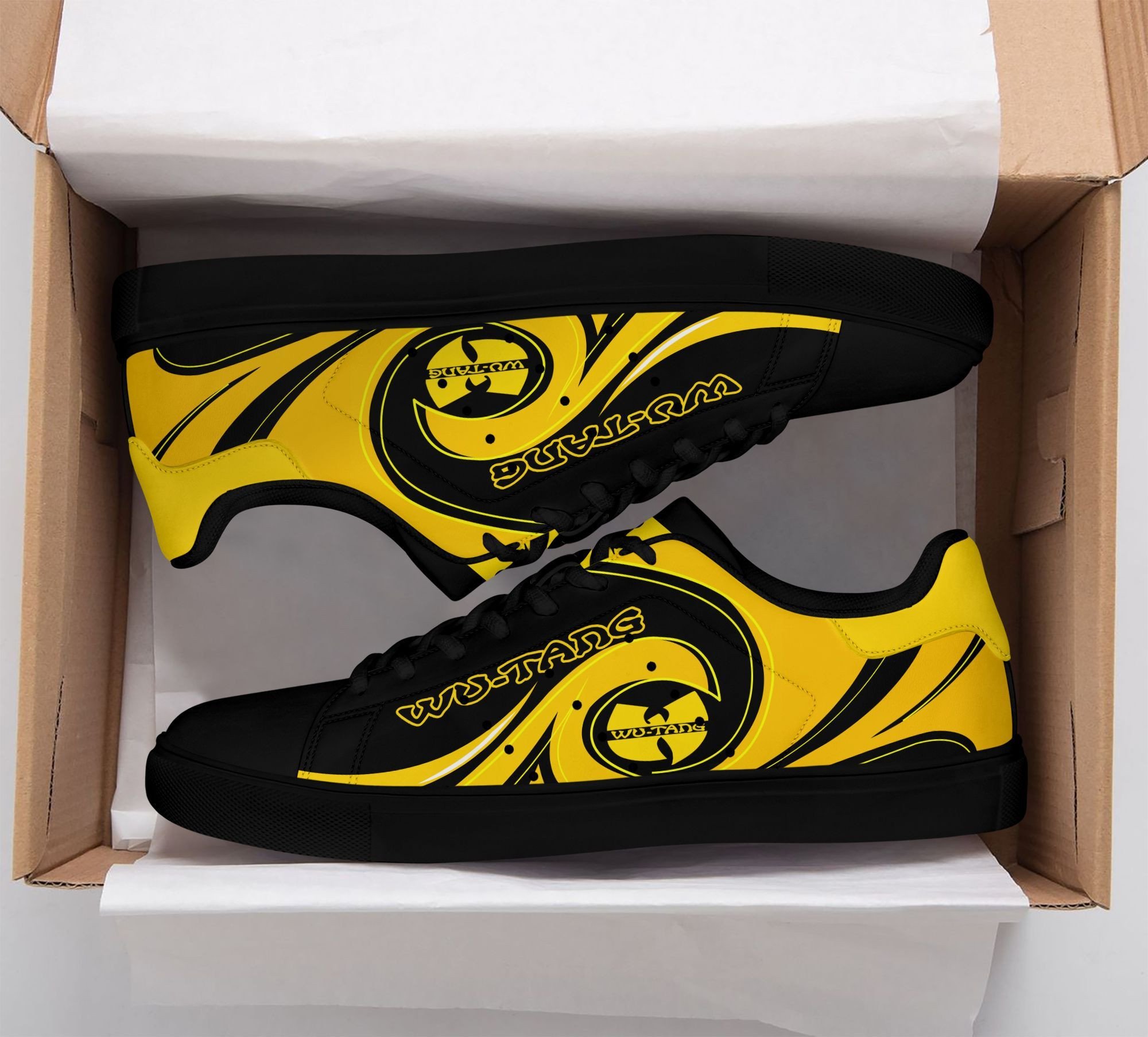 Wu-Tang An-Hl St Smith Shoes Ver 4 (Yellow)