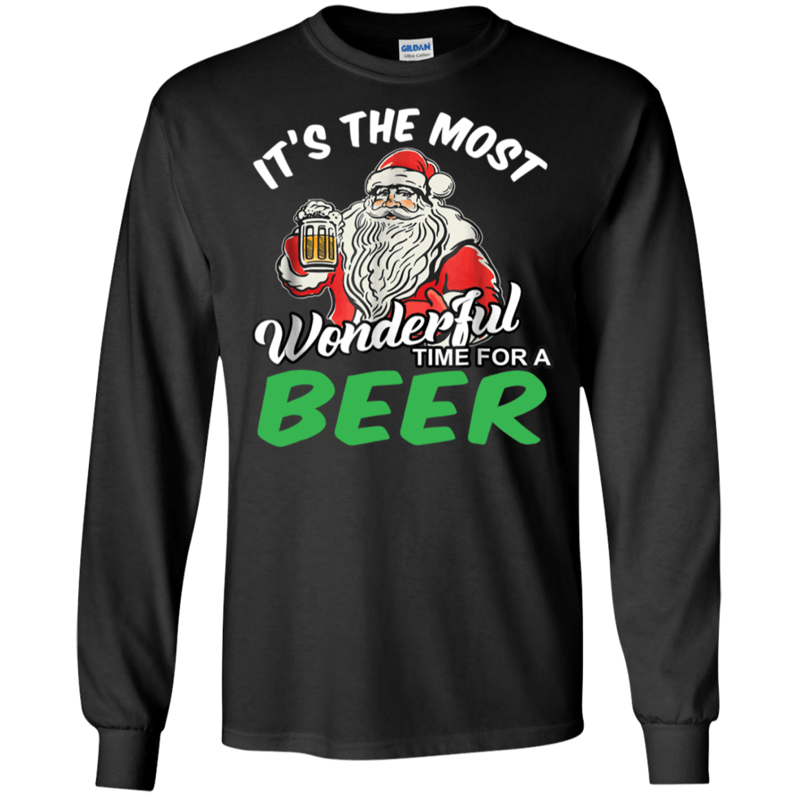 Buy It Is The Most Wonderful Time For A Beer Cute Shirt Ultra Cotton Shirt