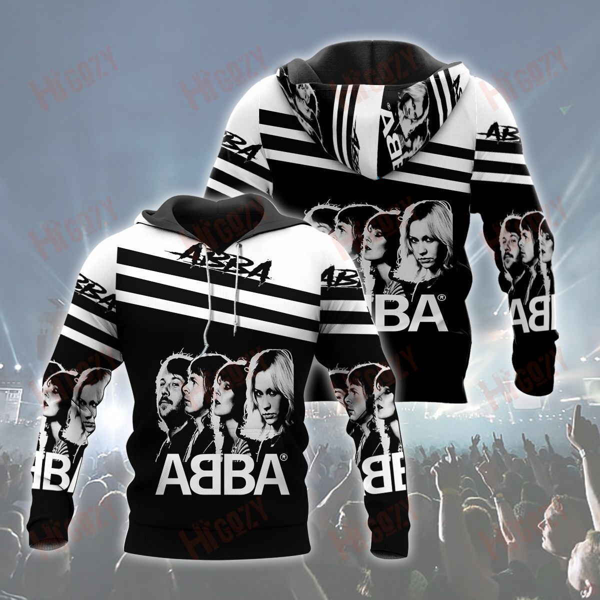 Abba Hoodie 3D – V922