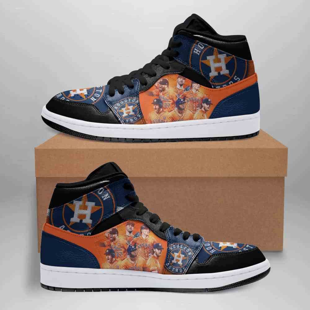 Houston Astros Ha03 Jordan Sneakers Custom Shoes