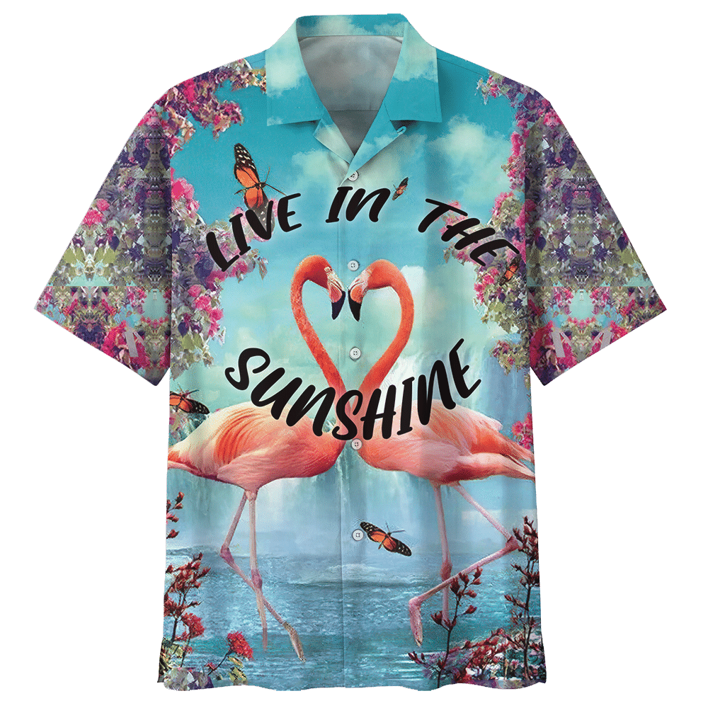 Flamingo Hawaii Shirt Ha7876