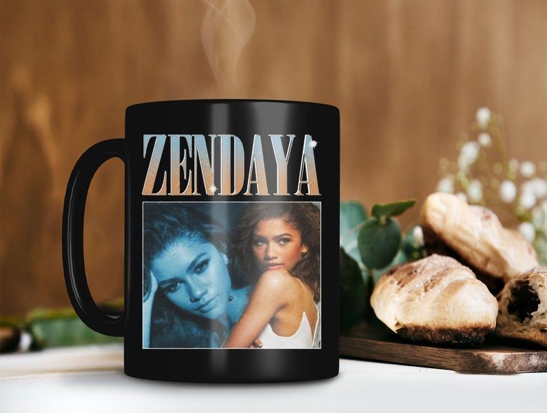 Black Mug ZENDAYA Mug Rocky Blue Shake It Up Mug Zendaya Maree Stoermer Coleman Mug Retro Vintage Mug Premium Sublime Ceramic Coffee Mug H99