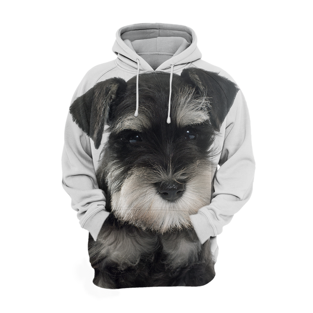 Unisex 3D Graphic Hoodies Animals Dogs Miniature Schnauzer Puppy