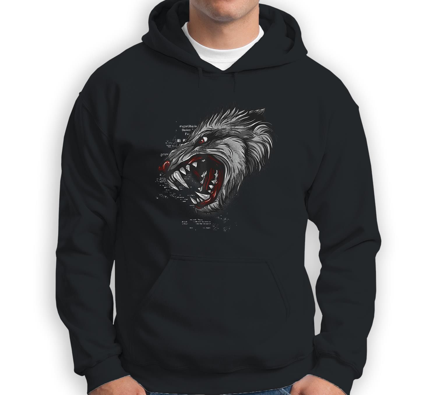 Roaring Tiger Gothic Costume Cool Easy Animal Halloween Gift Sweatshirt & Hoodie