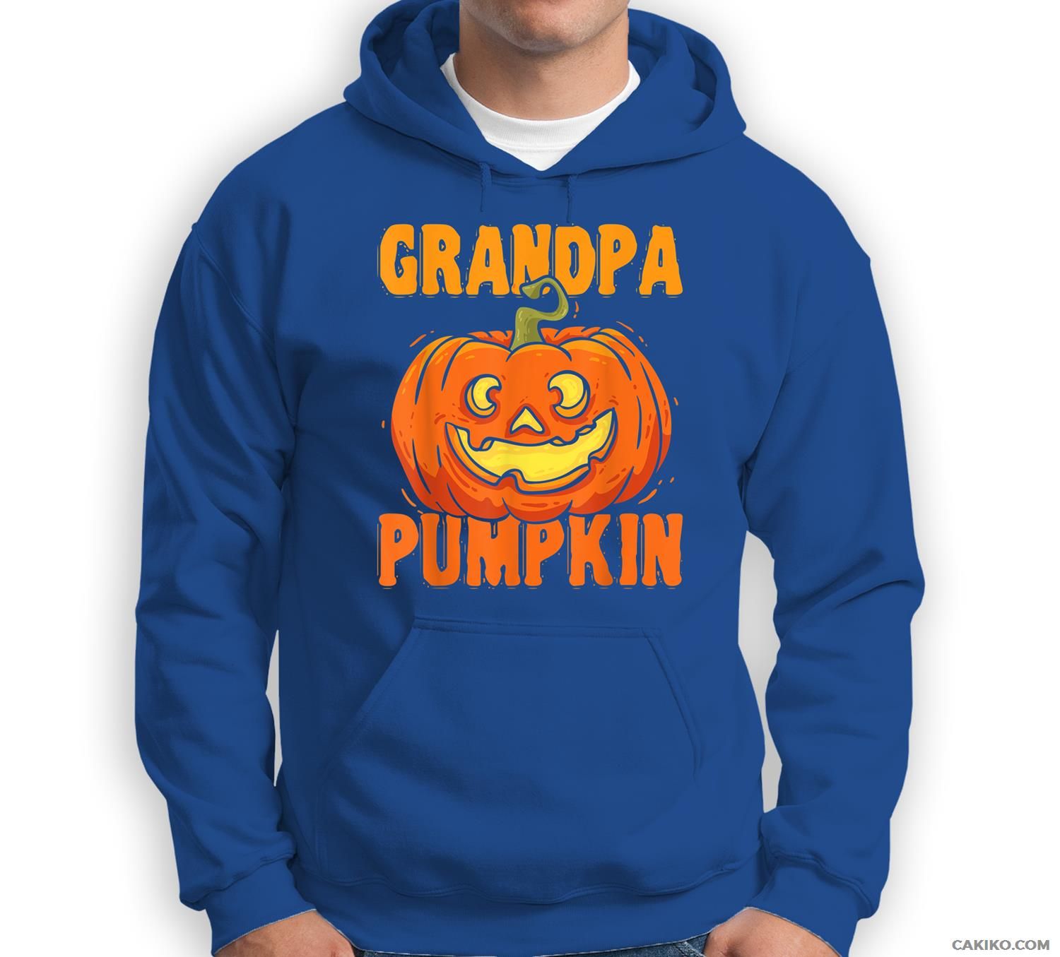 Grandpa Pumpkin Retirement Gift Jack O Lantern Halloween Sweatshirt & Hoodie