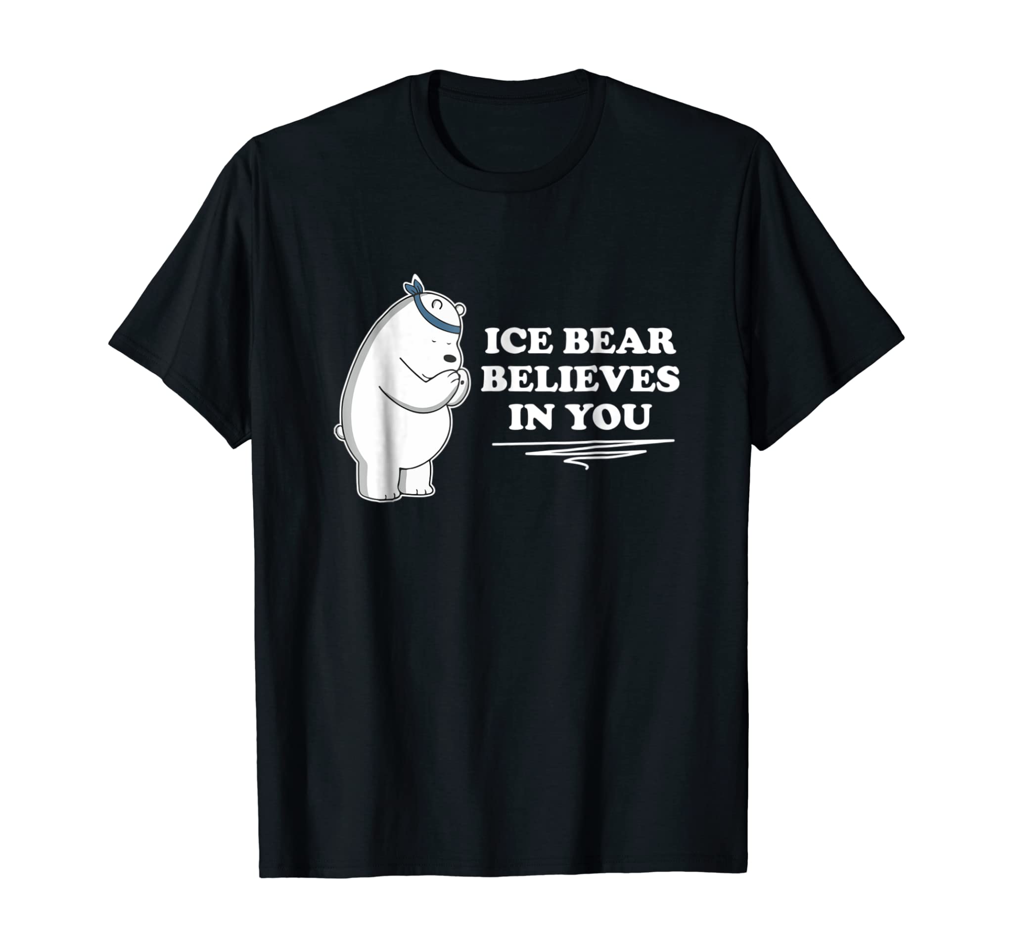 Mens Ice Bear Tshirt Animal Gift Tee