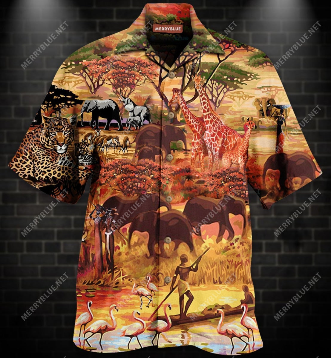 Amazing Africa Life Unisex Hawaiian Shirt