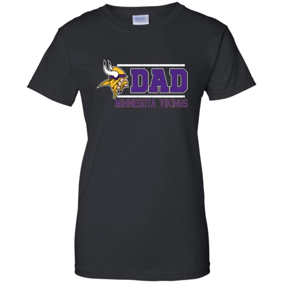 Trending Minnesota Vikings Dad – Father’s Day Shirt Ladies’ T-Shirt