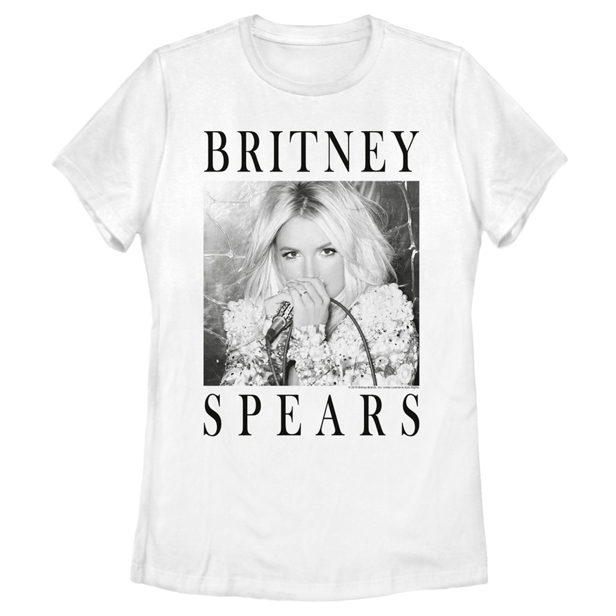 Britney Spears Women’S Classic Star Frame  T-Shirt