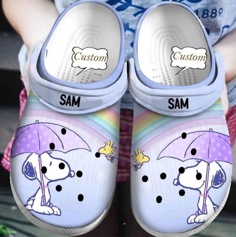 Snoopy Crocs Shoes Crocband Comfortable Clogs for men women