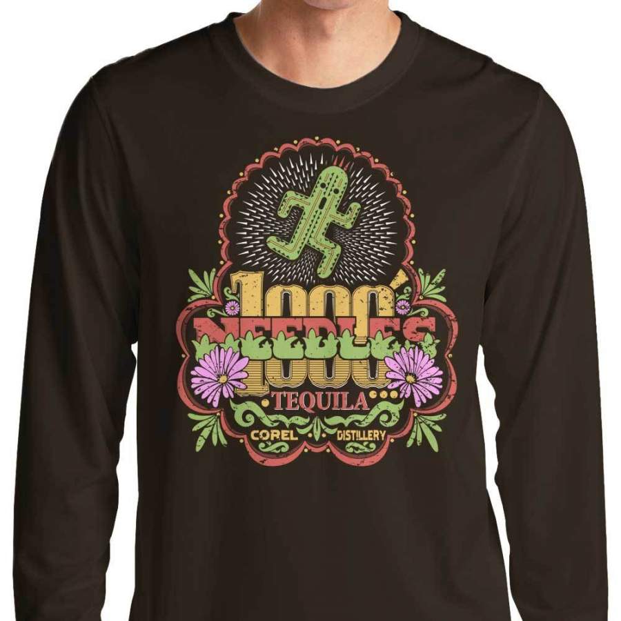 1000 Needles Tequila – Long Sleeve T-Shirt