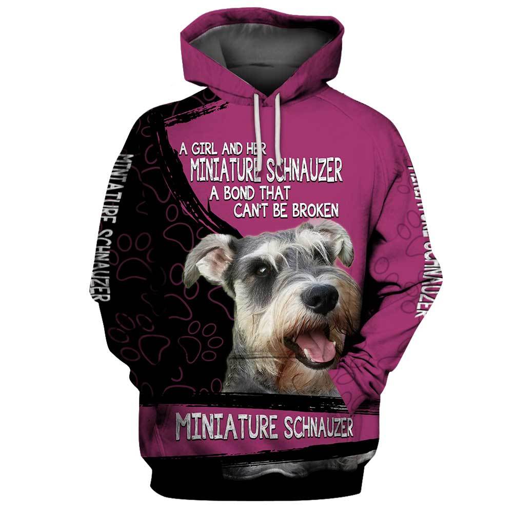 Miniature Schnauzer 3D Full Printing