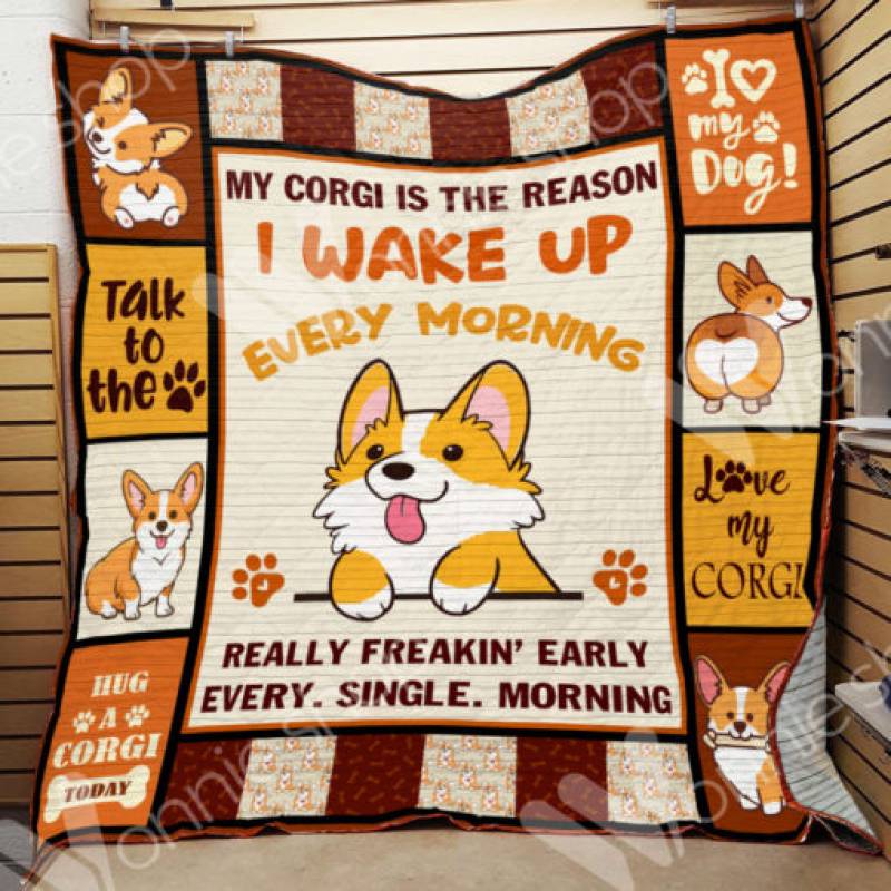 Corgi Dog Blanket NOV2901 70O51