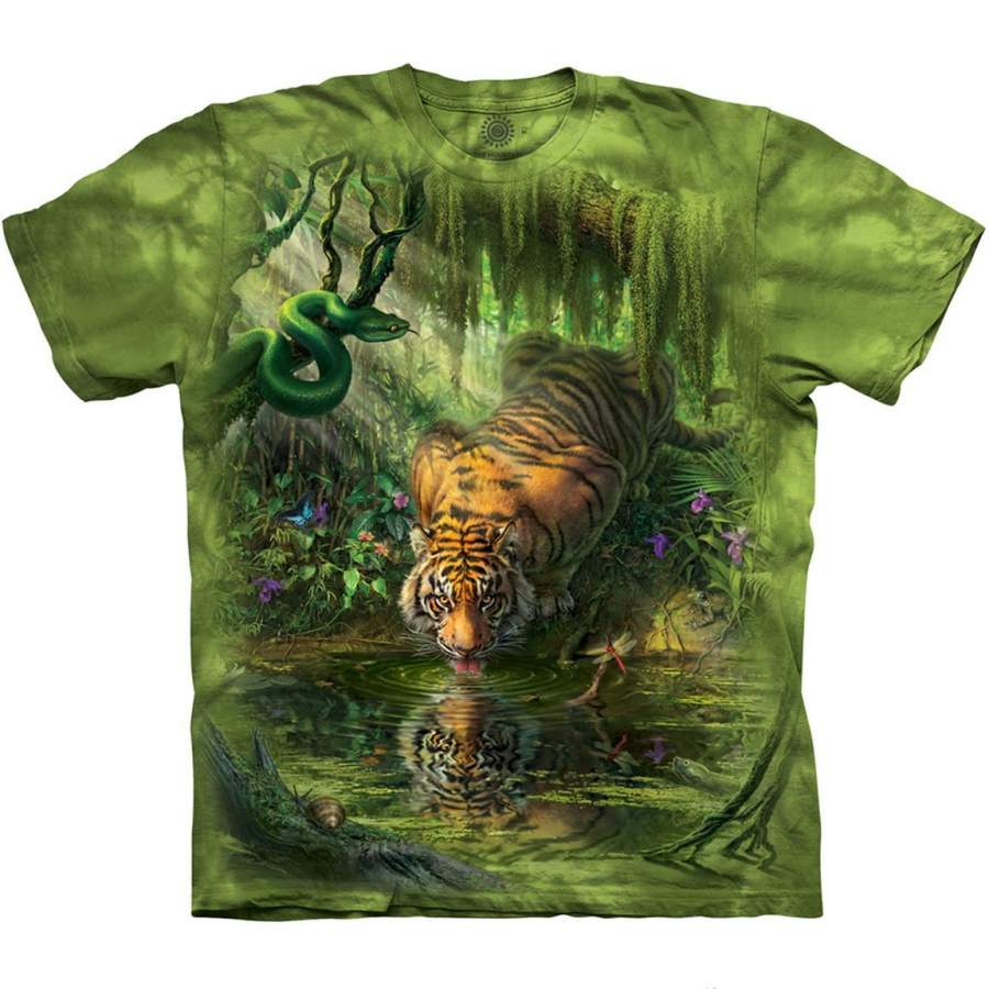 Enchanted Tiger – Adult Unisex T-Shirt