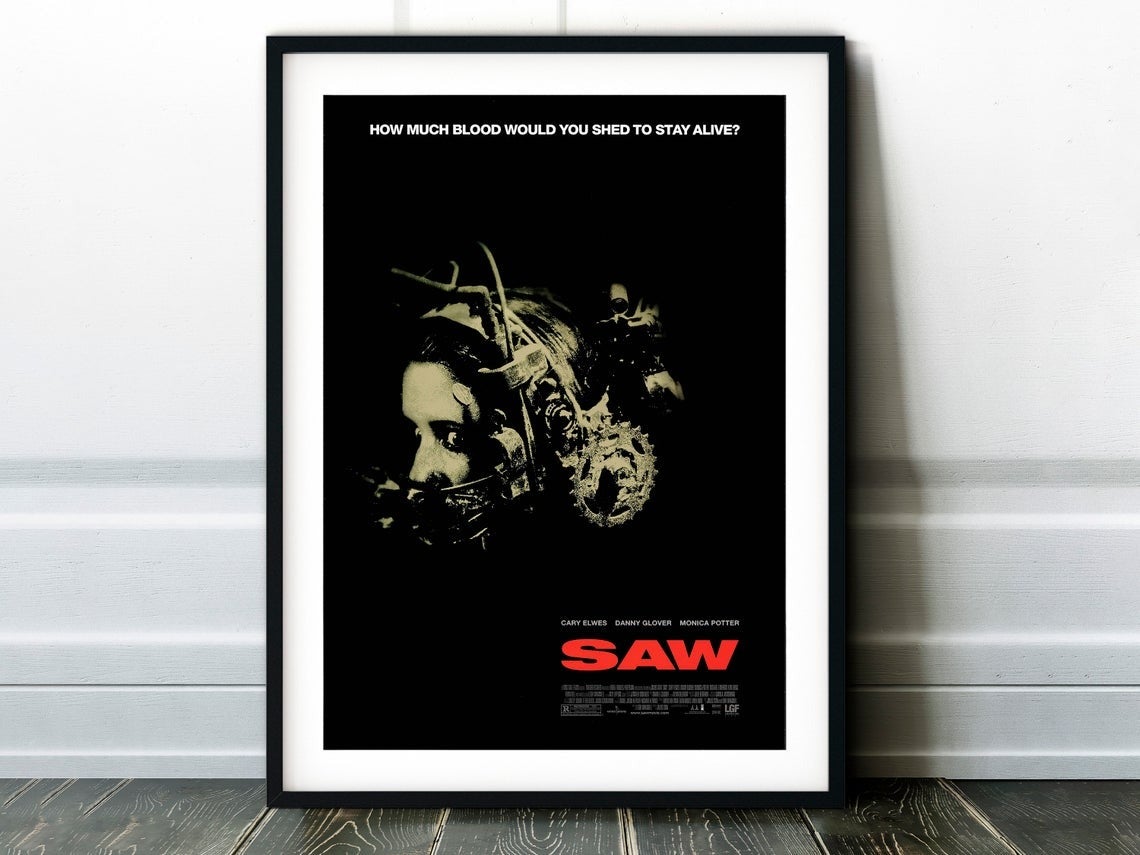 Saw Movie Canvas And Poster, Canvas Prints, My Poster Wall Gift Happy Halloween