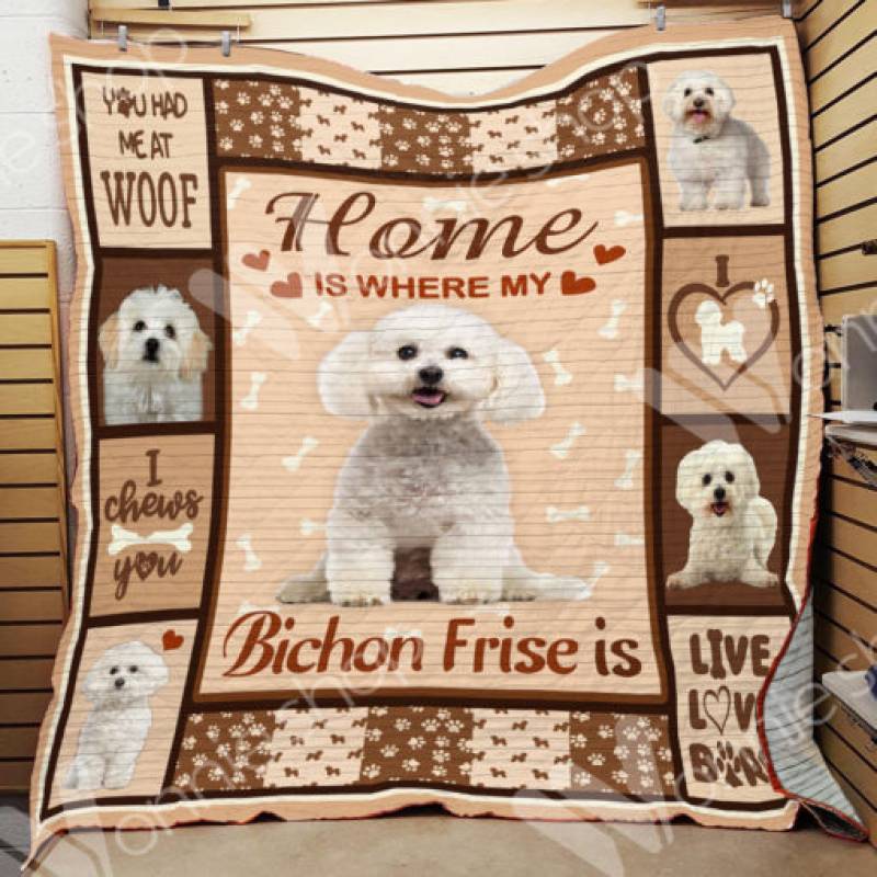 Bichon Frise Dog Blanket NOV2102 67O50