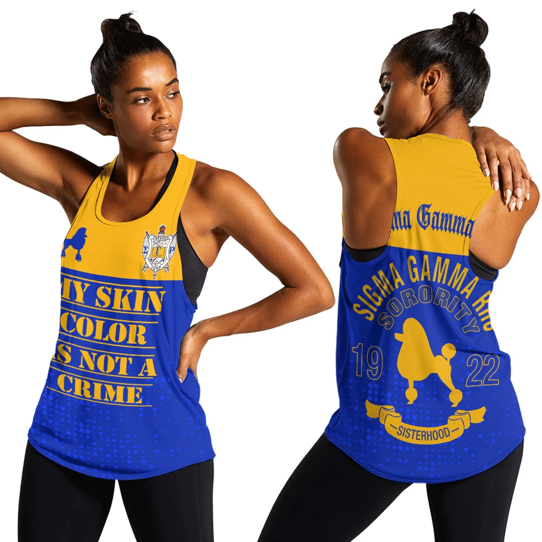 Africa Zone Tank Top – Sigma Gamma Rho Racerback Tank A7