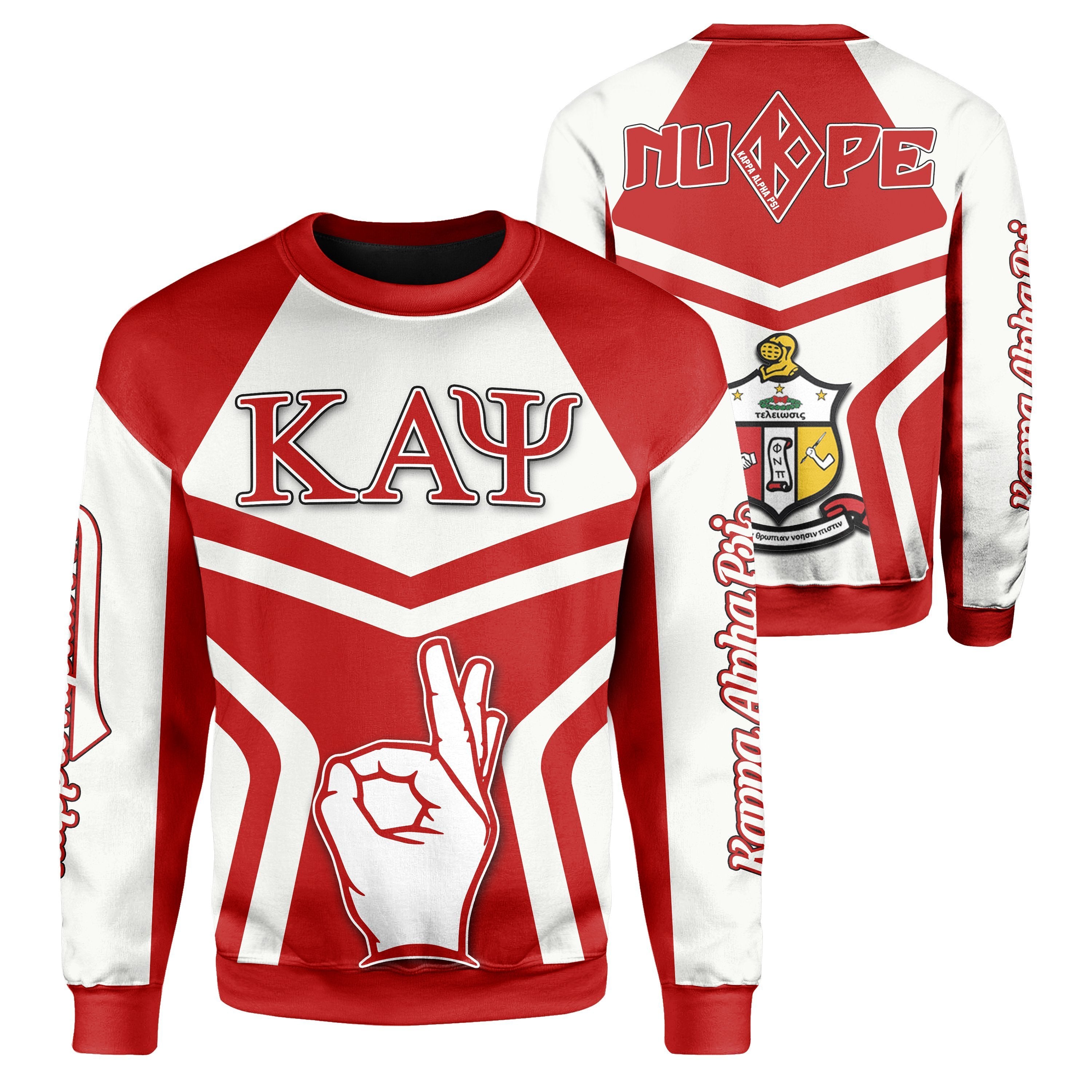 Greek Life Sweatshirt – Crewneck Sweatshirt Special Kappa Alpha Psi