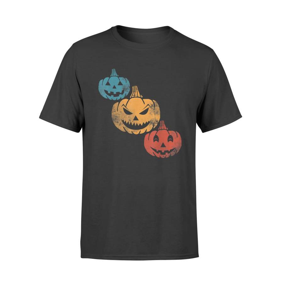 Vintage Halloween Pumpkin 2019 Costume Men Women Boys Girls T-Shirt – Standard T-shirt