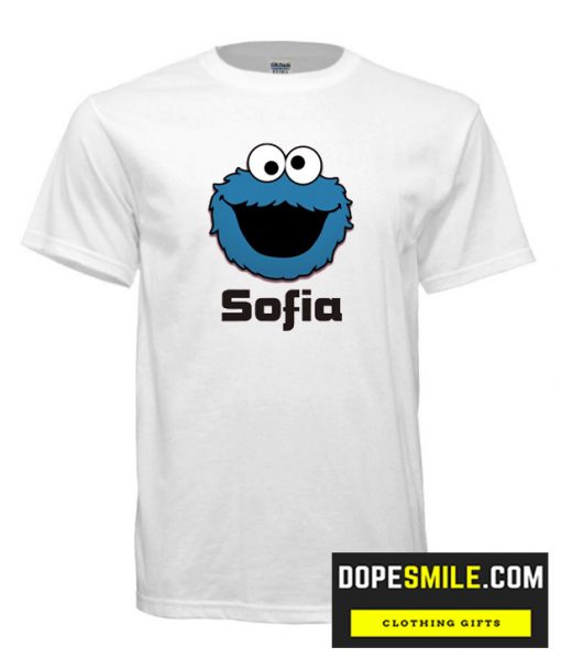 Cookie Monster custom cool  t-shirt