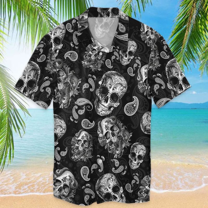 Skull Hawaii Shirt Unisex Adult Ha111583