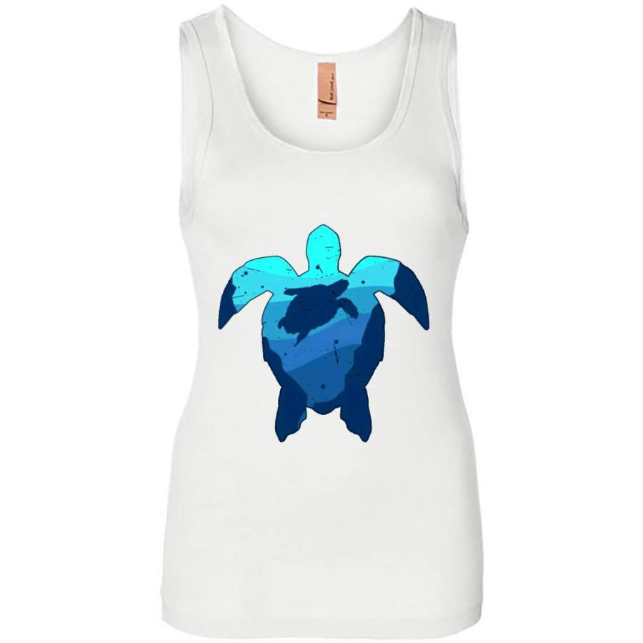 Turtle Animal Sea W – Womens Jersey Tank