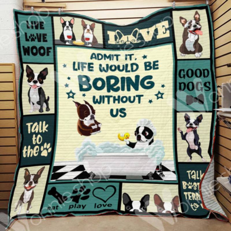 Boston Terrier Dog Blanket DCB0601 68O51