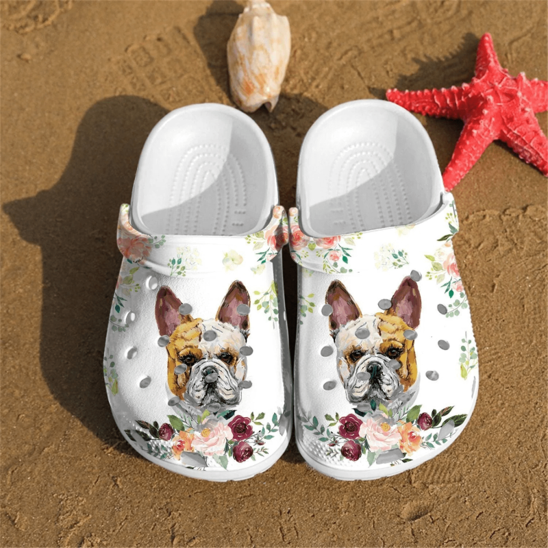 French Bulldog shoes Crocs Crocband Clogs Shoes For Men Women 2