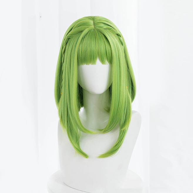 Anime Nanamine Sakura Green Wig Cosplay Costume Jibaku Shounen Toilet-bound Hanako-kun Heat Resistant Synthetic Hair Women Wigs alx