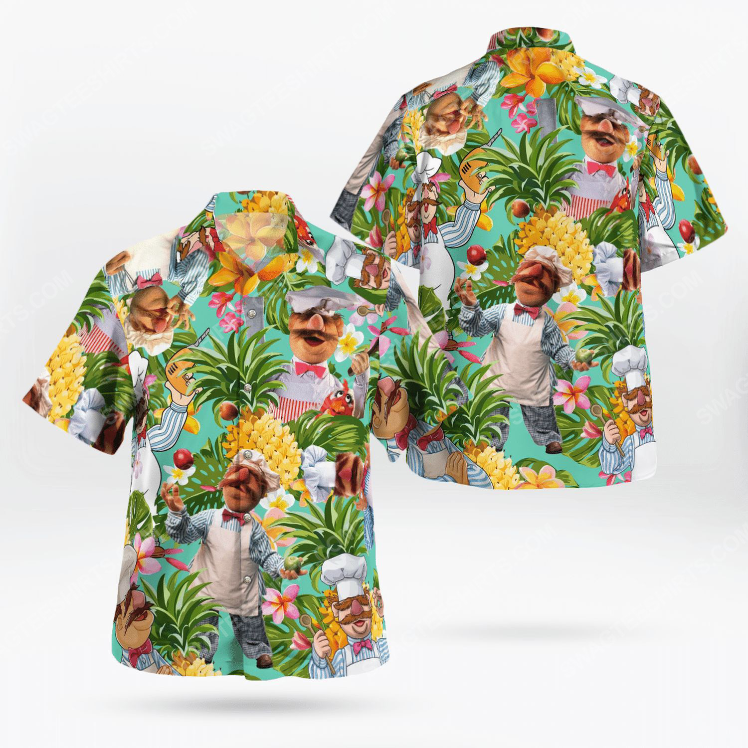 The Muppet Show Swedish Chef Hawaii Shirt Maria Ha38812