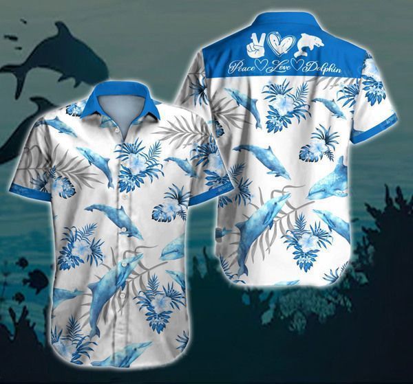 Dolphin Hawaii Button Shirt MCL202006N09VT