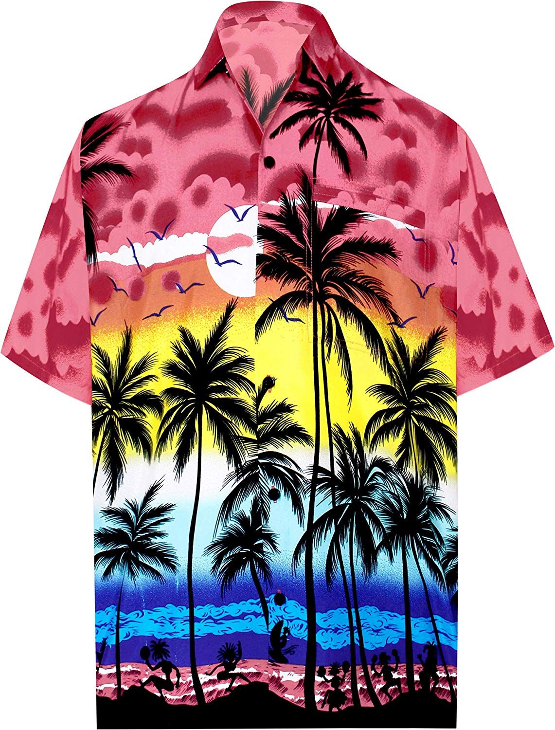 Palm Tree Pink Awesome Design Hawaii Shirt Ha74224