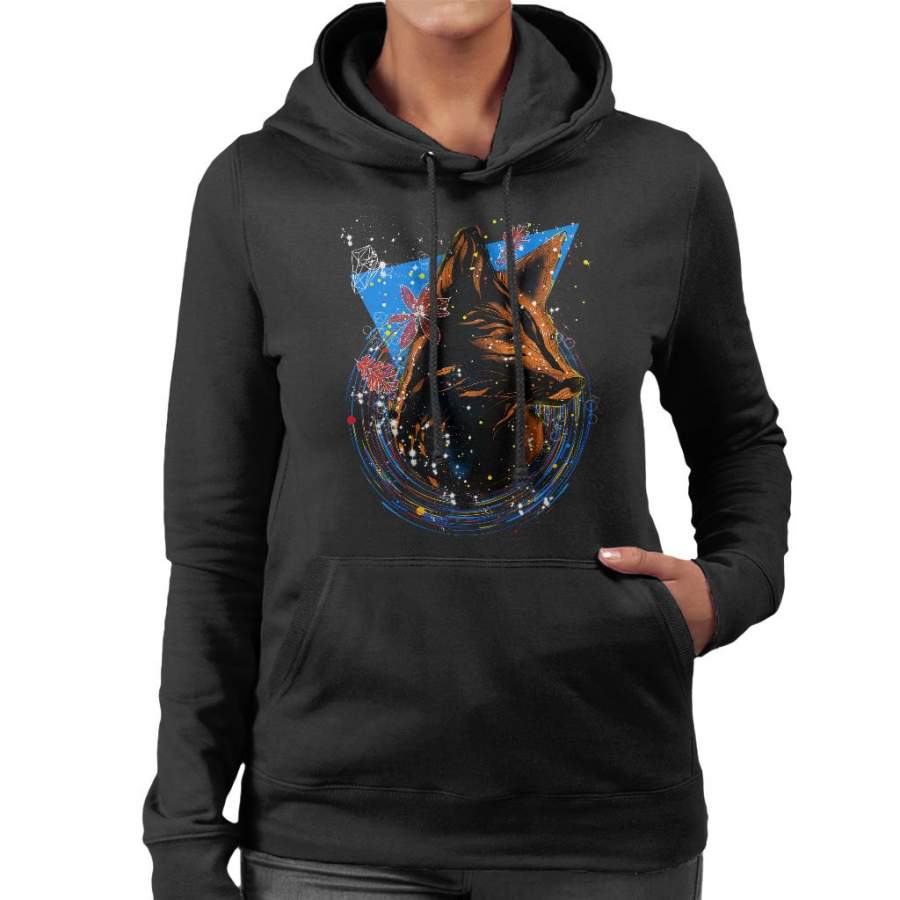 Magical Fox Women’s Hooded Sweatshirt