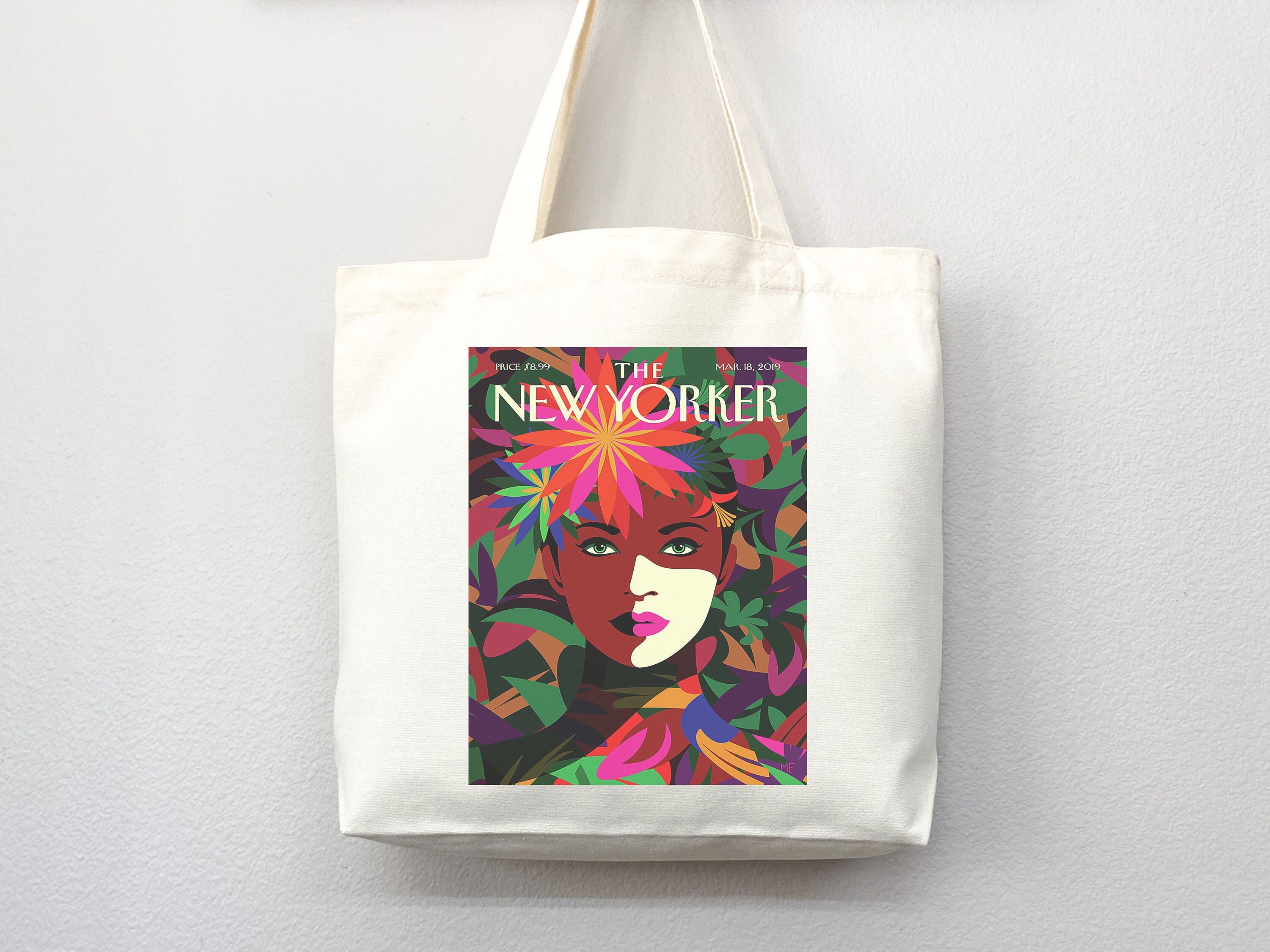 New Yorker tote bag, New Yorker magazine bag, New Yorker bag, New Yorker art, New yorker tote, art tote bag, aesthetic tote bag,everyday bag