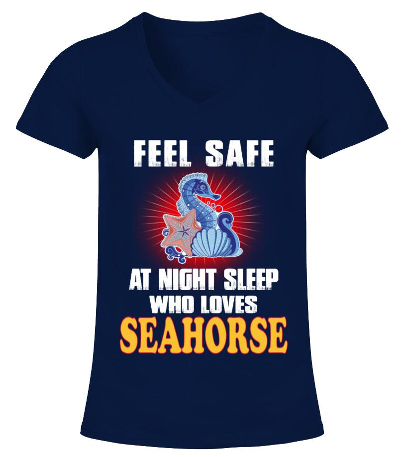 Seahorse Animals Lover T Shirts C-Tjd9M