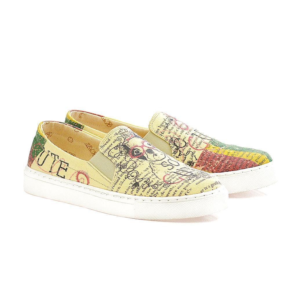 So Cute Slip On Sneakers Shoes Vn4408