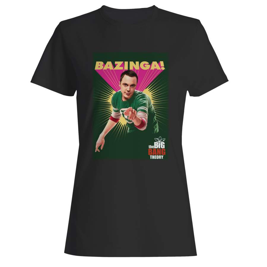 Bazinga The Big Bang Poster Woman’s T-Shirt