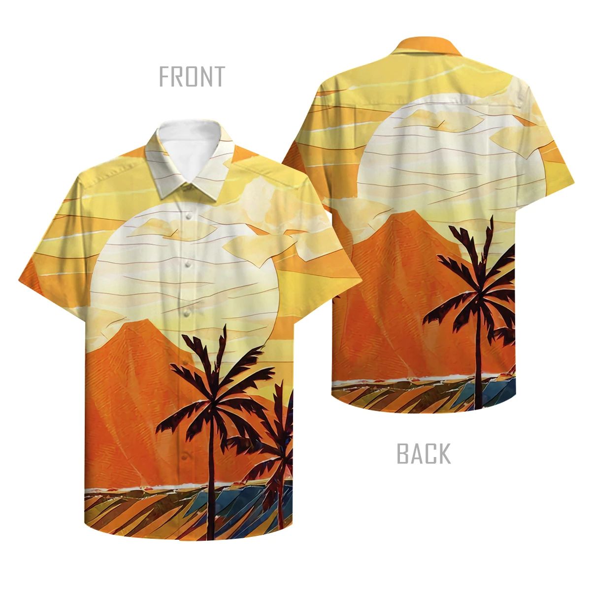 Alohazing Hawaiian Shirt Sunset Ha96948