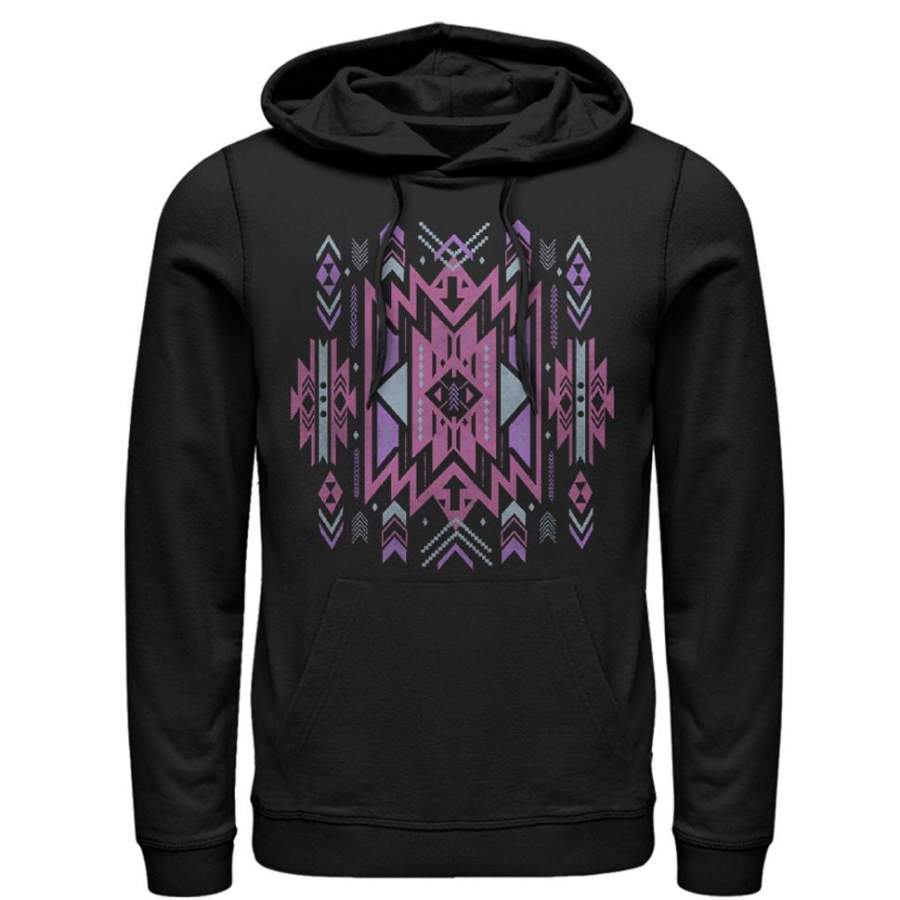 Lost Gods Men’s Southwest Style  Lightweight Hoodie Black