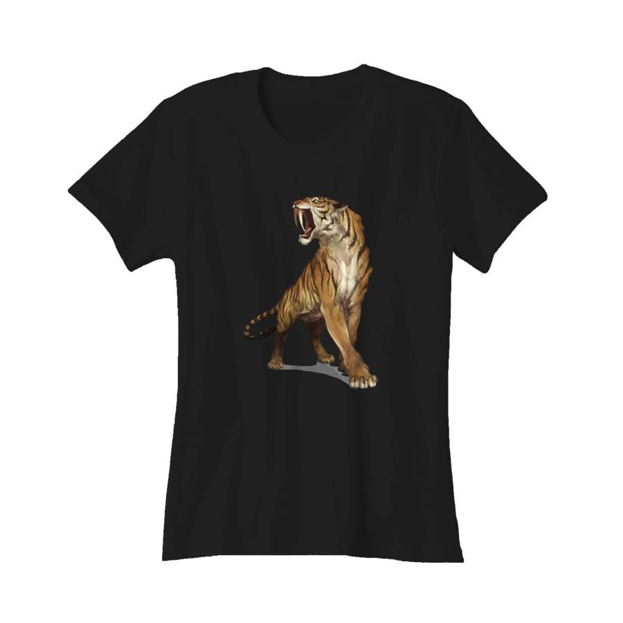 Tiger Illustration Animal Art David Colman Women’s T-Shirt