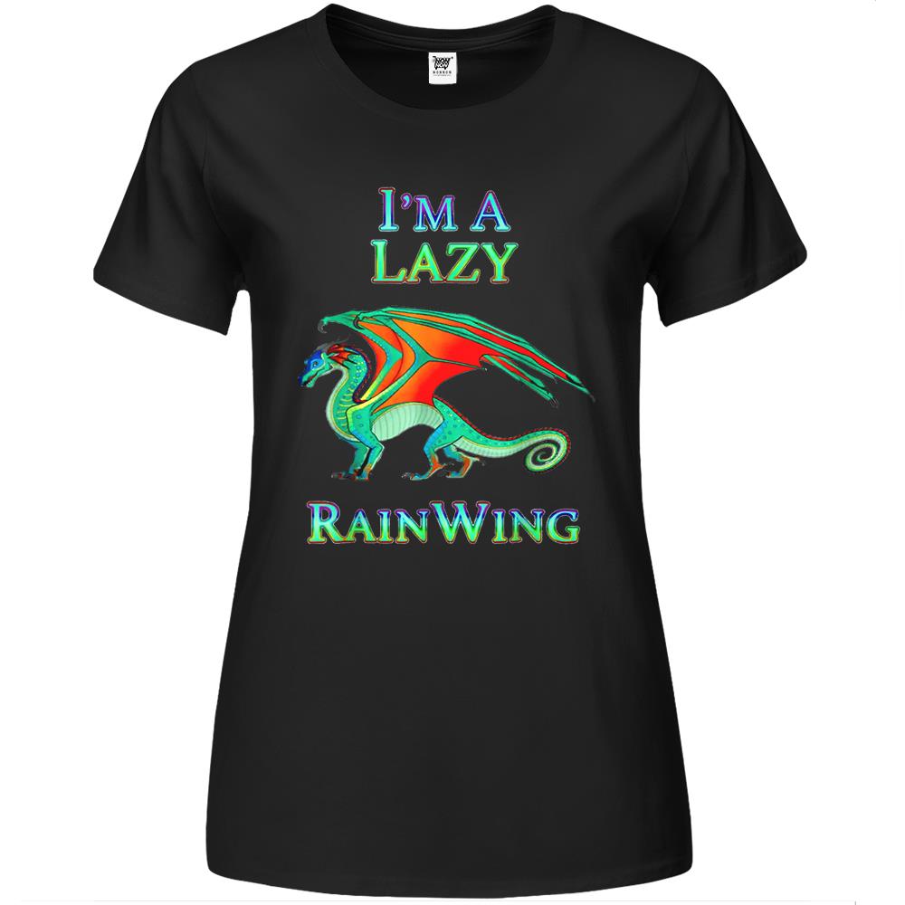 I Am Lazy Rainwing Premium Womens T Shirts