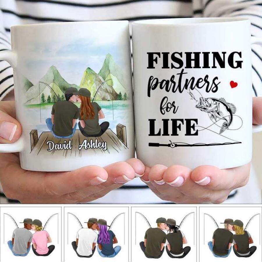 You And Me We Got This Fishing Couple Personalized Mug