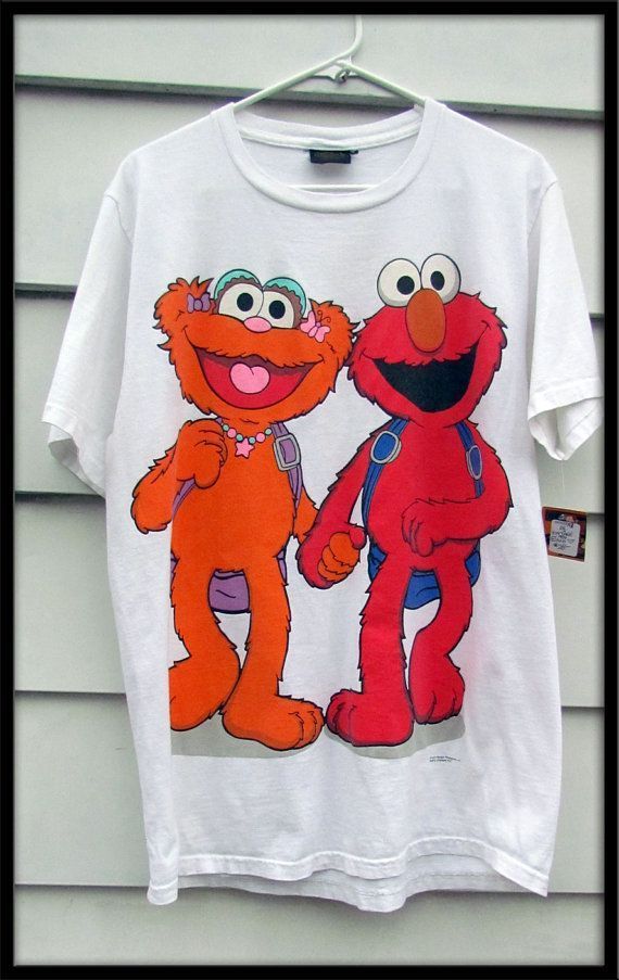 Sale 30 Off See Shop Announcet Vintage Elmo And Zoe Shirt