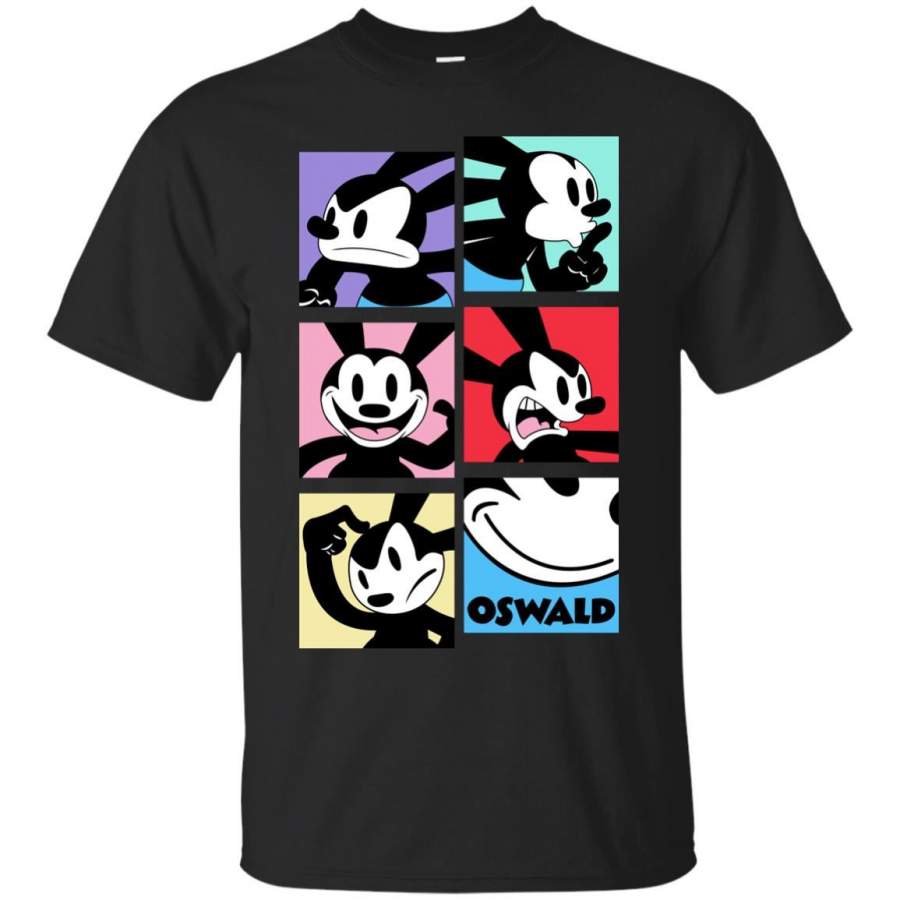 OSWALD THE LUCKY RABBIT – Oswald The Lucky Rabbit Faces T Shirt & Hoodie