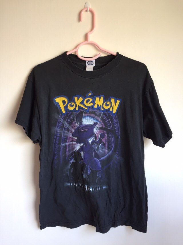 Vintage Pokemon Shirt Vintage 90S Anime Series Shirt Vintage Japan Anime Shirt Weir Shirt