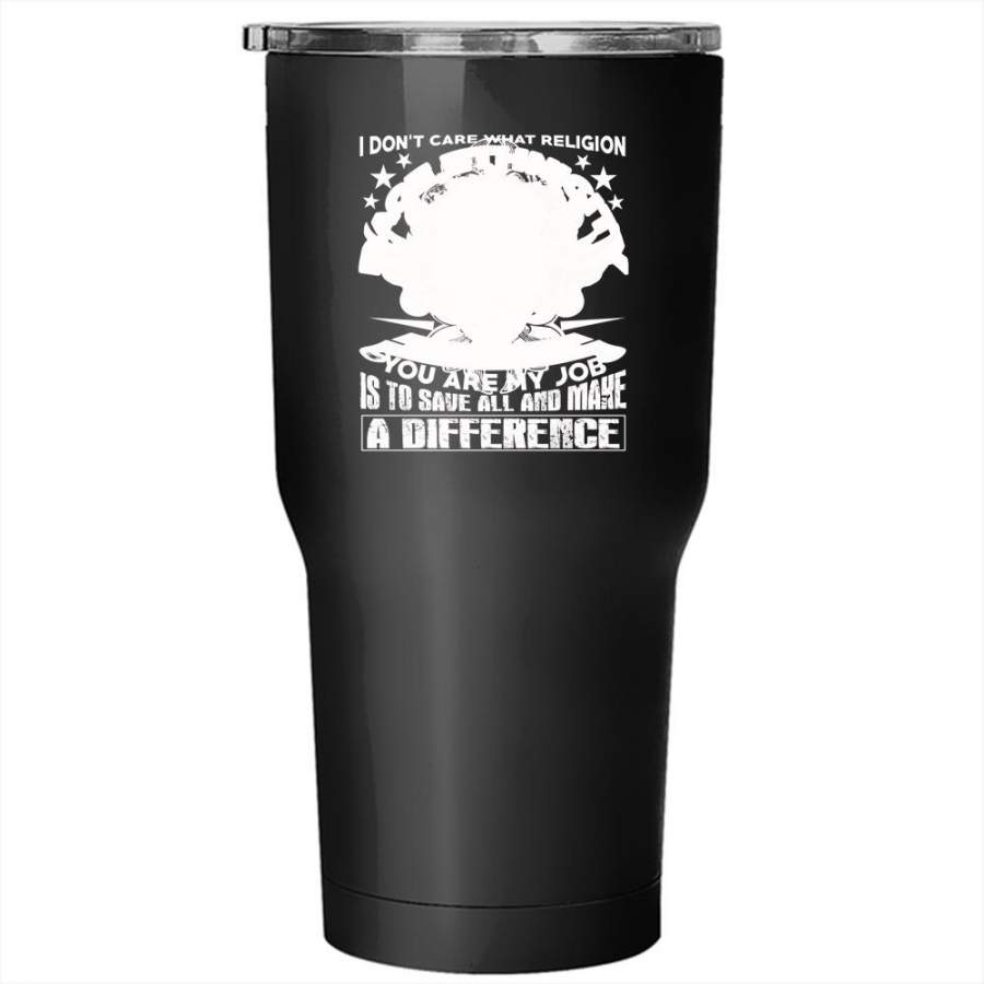 You Are My Job Tumbler 30 oz Stainless Steel, Cool Gift For Couple Travel Mug