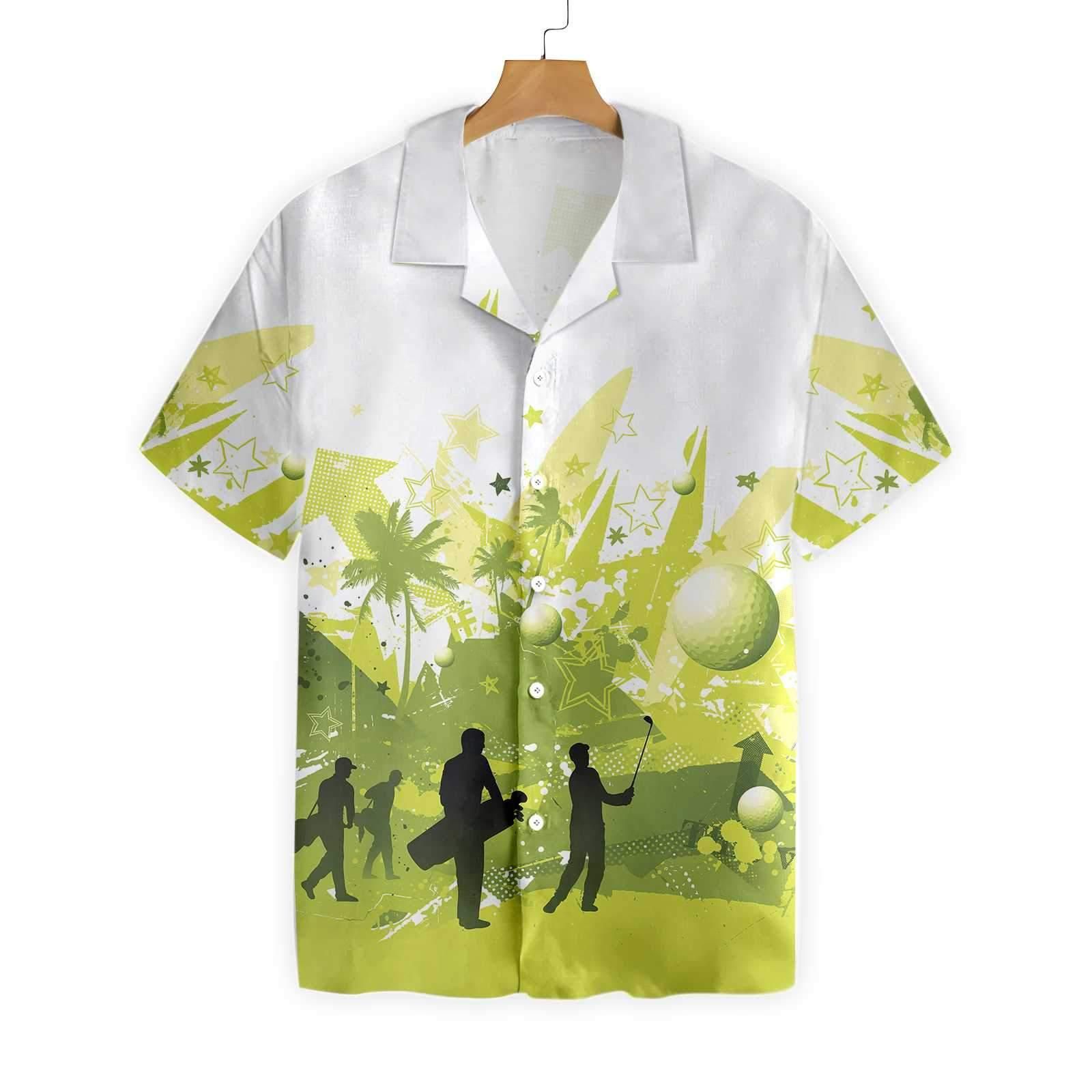 Golf Stock Illustration 0501 Hawaii Shirt Ha111387