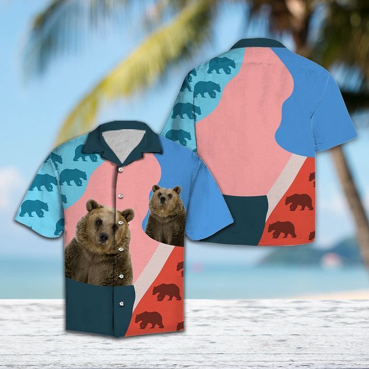 Bear Hawaii Shirts Ha3728